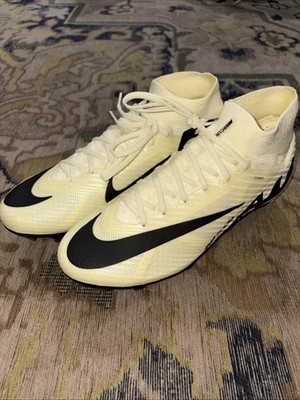 Nike Air Zoom Mercurial Superfly 9 Elite SG Soccer Shoes, Size 8.5, Lemonade