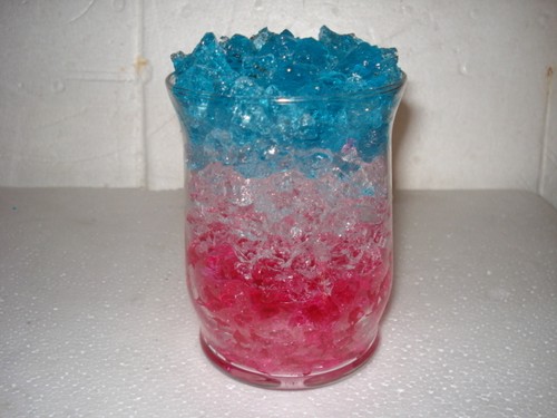 colorido relleno de jarrón agua cristal boda gel pieza central elegante relleno de jarrón - Imagen 72 de 114