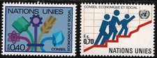 United Nations Geneva  1980 The Economic And Social Council - Complete Set - MUH