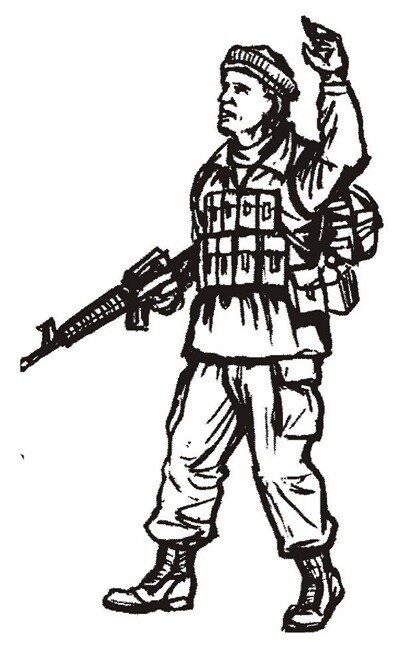 Cmk 129-F35210 - 1:35 US Special Forces Soldier with Gun (1 Fig - New