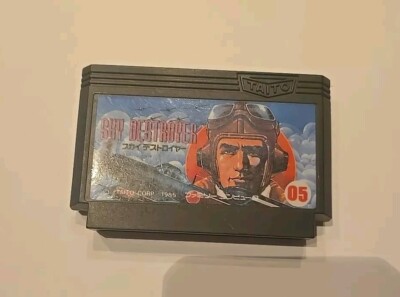 Sky Destroyer Taito for Nintendo Famicom NES Tested