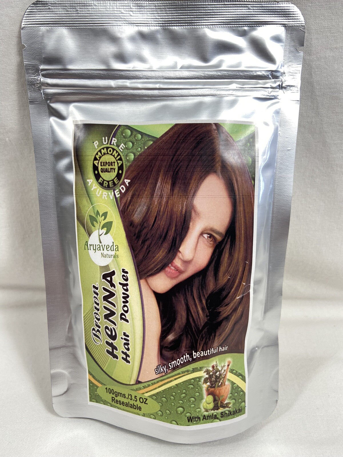 NATURAL HENNA HAIR POWDER PURE AYURVEDA COLOR DYE 100g BODY ART