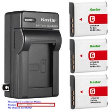 NP-BG1/FG1 Battery or Wall Charger for Sony CyberShot DSC-W170 W200 W210 W215