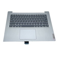 For Lenovo Ideapad 3-14 14IML05 14IIL05 14ARE05 81WA Palmrest Keyboard Silver US