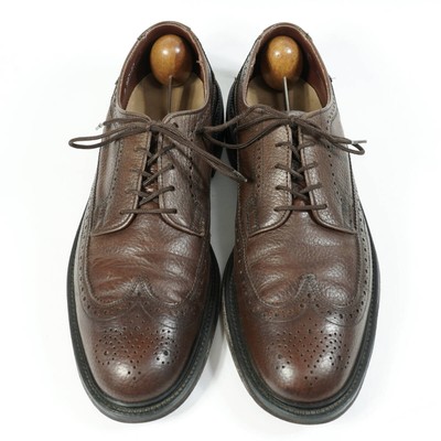 NUNN BUSH LONG WING TIP SHOES 1980s US10.0B Vintage | eBay