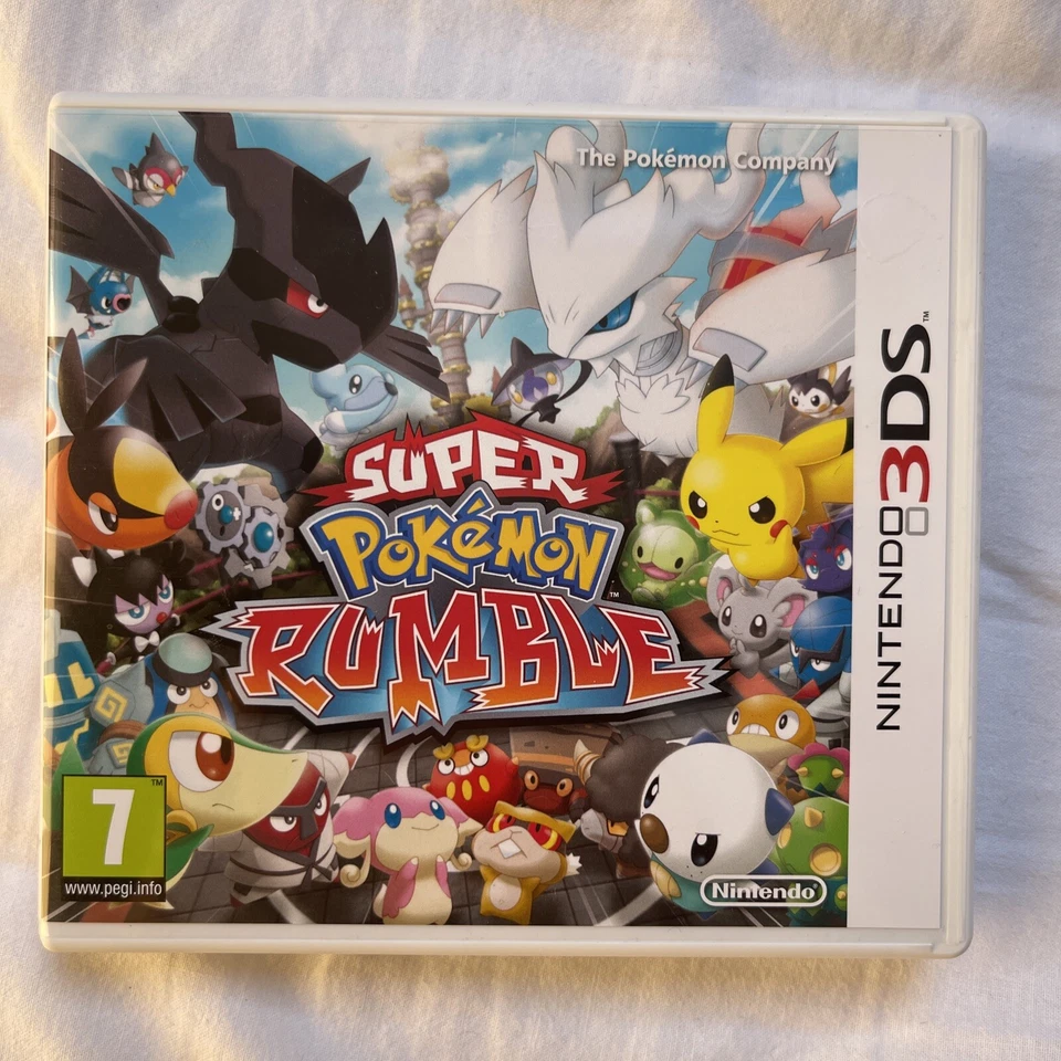 SUPER POKEMON RUMBLE NINTENDO 3DS PAL-FRA OCCASION (SANS NOTICE), photo 1 sur 3
