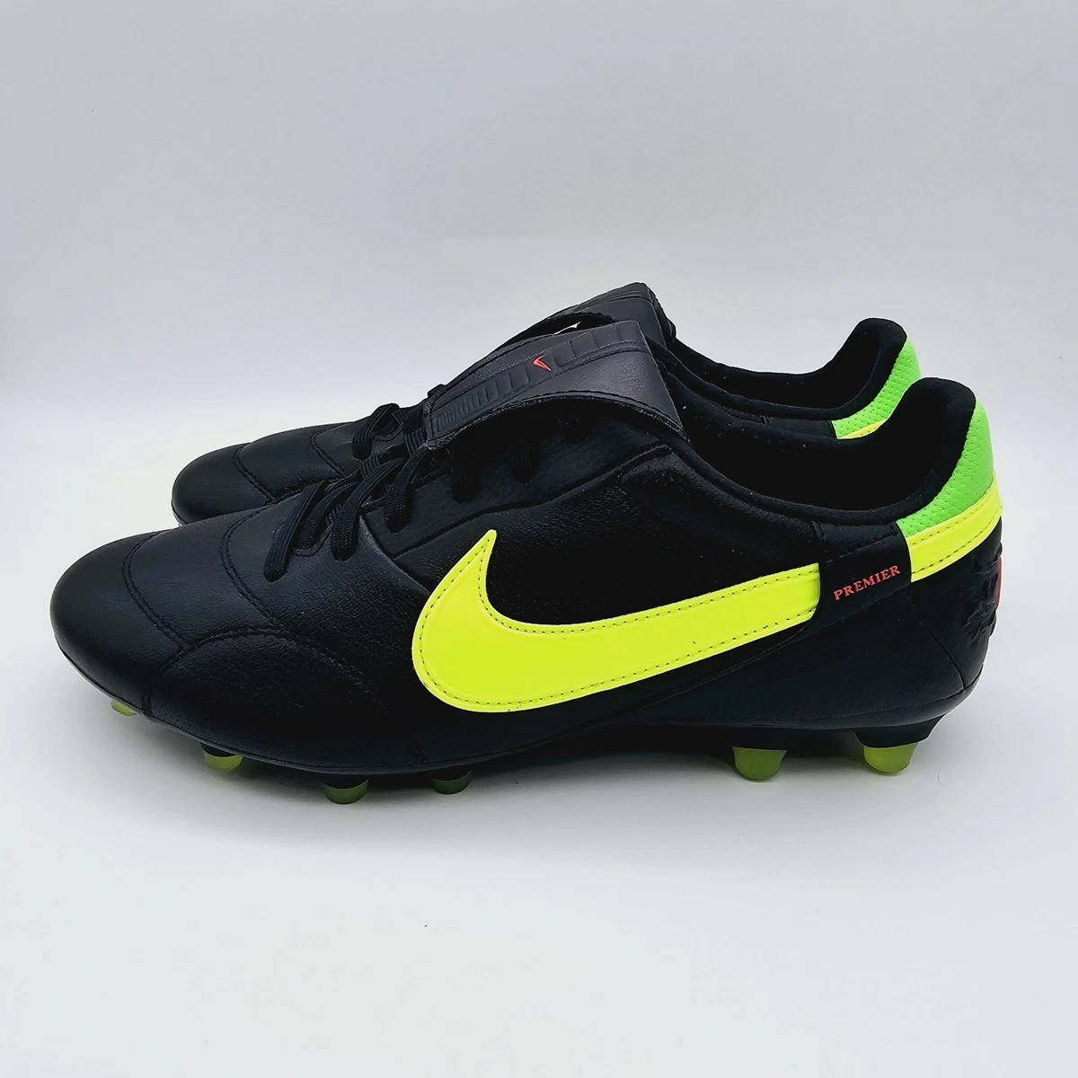 Nike Premier 3 FG Low Black Green Strike for Sale | Authenticity