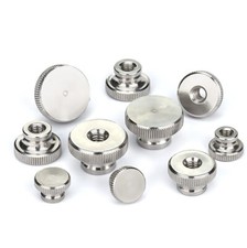 Knurled Thumb Nuts Assorted Sizes M3-M8, Stainless ,High-Type Hand Grip Knob Nut