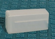 Vintage TUPPERWARE Clear Toothbrush Cover Snap Lid Travel
