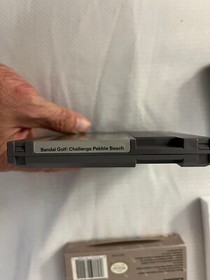 NES Bandai Golf: Challenge Pebble Beach Near Mint Condition Complete CIB