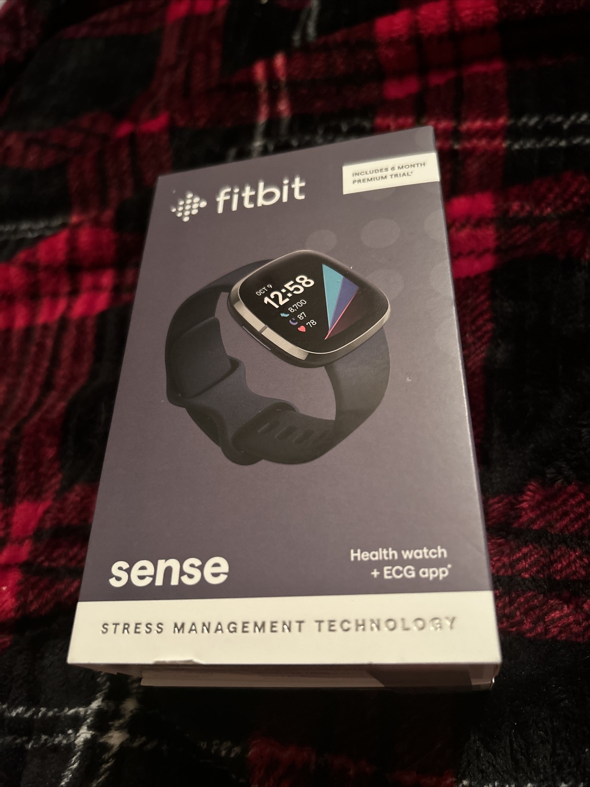 Fitbit Sense Smartwatch with ECG App for Advanced Health Tracking-image