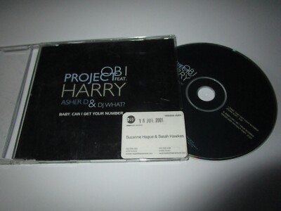 OBI Project Feat. Harry, Asher D & DJ What? Baby, Can I Get Your Number Promo CD