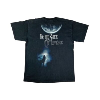 2006 Black Sonata Arctica For The Sake Of Revenge Double Sided T-Shirt XL