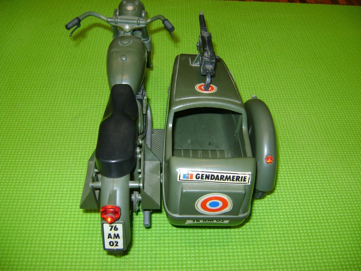 VINTAGE ACTION JOE MOTO SIDE-CAR CEJI | eBay