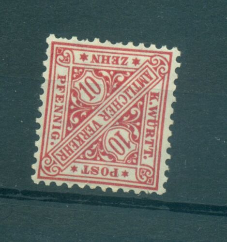 GERMANIA ANTICHI STATI - GERMANY STATES Wurttemberg 1906 Mi. 230a 10Pf - Bild 1 von 1