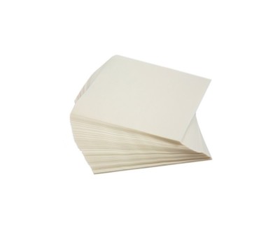 3000x fettdichte Papierblätter, weiß 7x7'', fettbeständig, Papiereinlagen