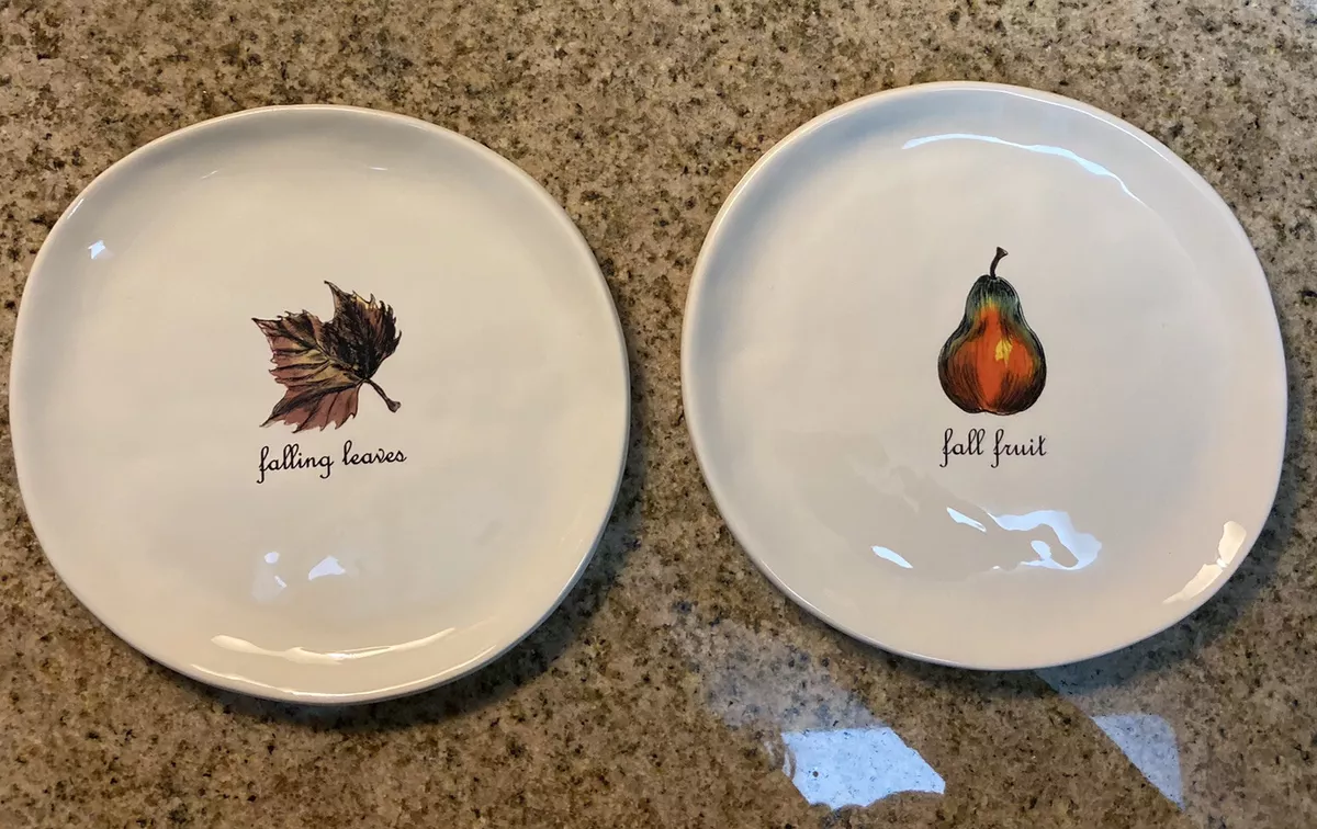 Fall dessert plates cheap
