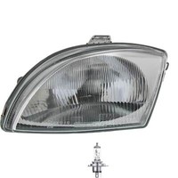 Scheinwerfer Links H4 FüR Fiat Seicento/600 187_ Inkl. Osram Lampen