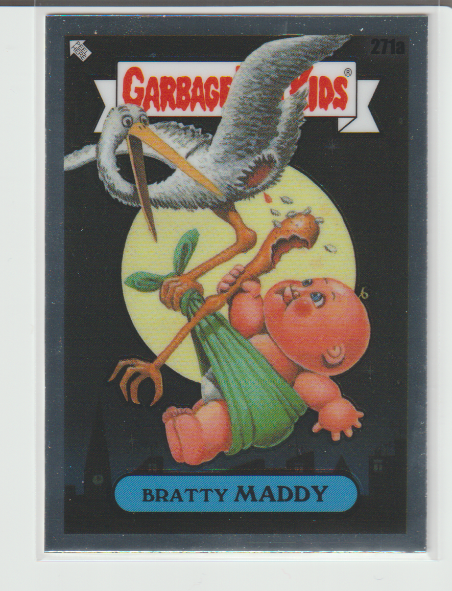 2024 Garbage Pail Kids Chrome Series 7 Bratty Maddy 271A