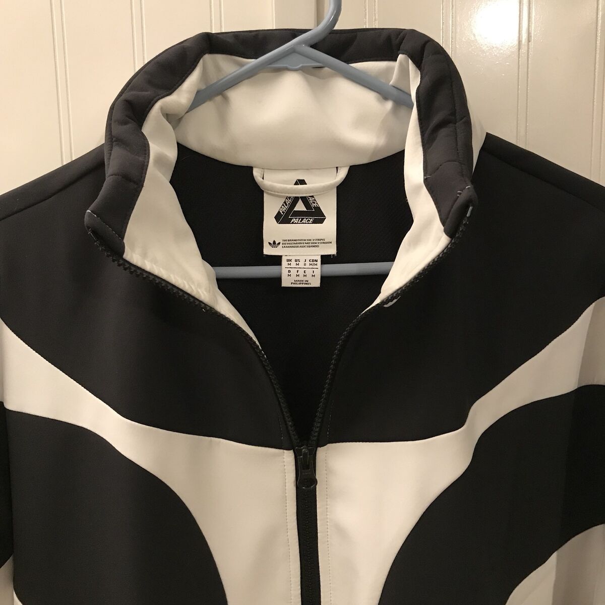 Palace Skateboards x Adidas Jacket Heavy Half Zip Mens Authentic Rare |