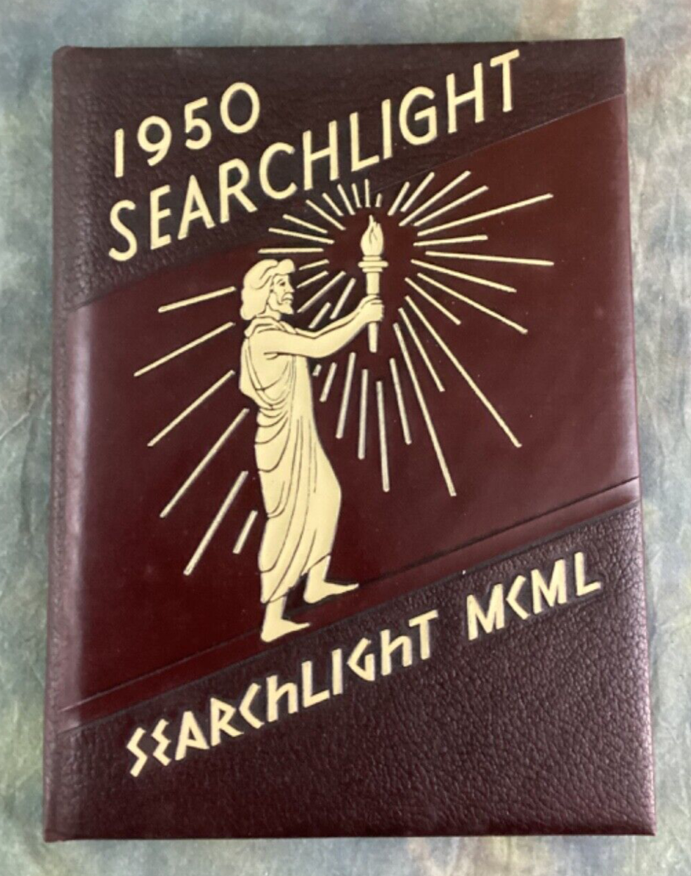 1950 Minot High School Yearbook Searchlight, Minot North Dakota eBay
