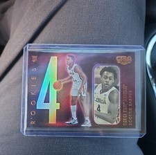 21-22 Panini Chronicles Draft Picks - Gala Rookies Pink #187 Scottie Barnes (RC)