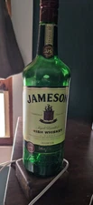 Jameson Irish Whiskey Cork Light Bottle Lamp Perfect Man Cave Bar Decor!