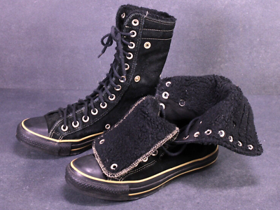 Converse All Star XHI Damen Chucks Sneaker 37,5 Leder schwarz