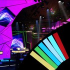 12'' x 2'' EL Tape Electroluminescent Panel Neon Light Cuttable Back Light 12V