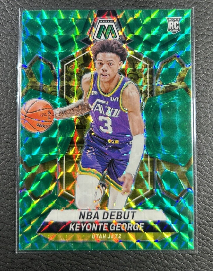 2023-24 Mosaic Keyonte George Green Mosaic NBA Debut #251