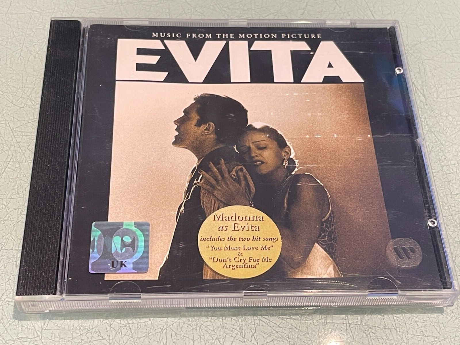 Evita - Motion Picture Soundtrack Starring Madonna - CD Album - 1996 Warner Bros
