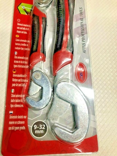 UNIVERSAL WRENCH 9-32 MM X 2 QTY LARGE + SMALL WRENCHES TOOL AS SEEN ON TV | HYT - Bild 4 von 7