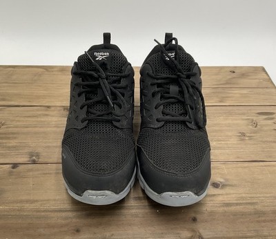 Men\'s Reebok SubLite Silver Alloy Toe Black Athletic Shoes Size - 11.5M 4E Reebok Women main image 3