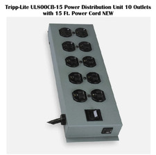 Tripp-Lite UL800CB-15 Power Distribution Unit 10 Outlets w/ 15 Ft Power Cord New