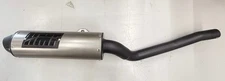 HMF Performance Slip On Exhaust Pipe Muffler Gunmetal Blackout Yamaha Raptor 350
