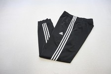 Adidas Sweat Pants Soccer Tapered Striped W/Pockets Athletic Mens Size Large