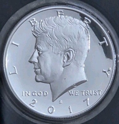 2017 S SILVER Proof Kennedy Half Dollar Choice 50c, Fast Ship    On   