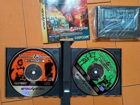 Sega Saturn Dungeons & Dragons Pack In Edition Video Game Rare Authentic