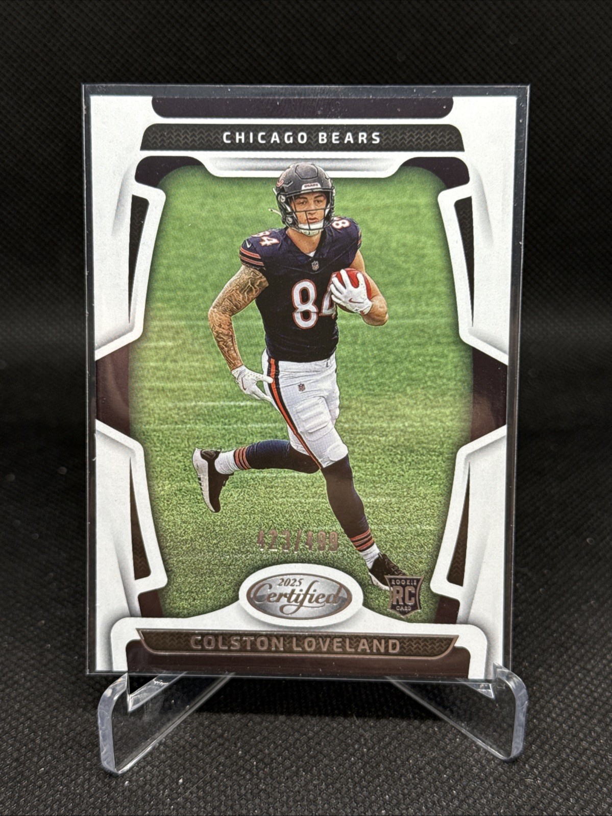 Colston Loveland 2025 Panini Certified Football RC Rookie /499 #110