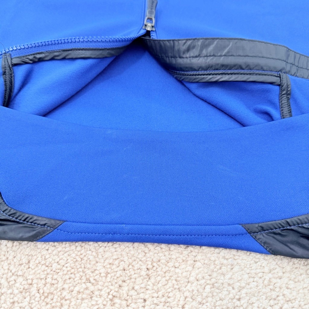 Saucony Performance Jacket Men's Size Medium Blue Black Full Zip Activewear thumbnail 12