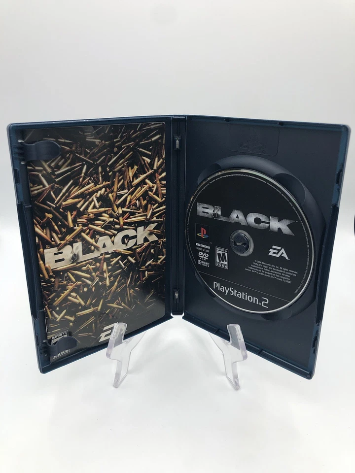 Black (Sony PlayStation 2, 2006) PS2 CIB Complete w/ Manual Tested - Image 2 of 4