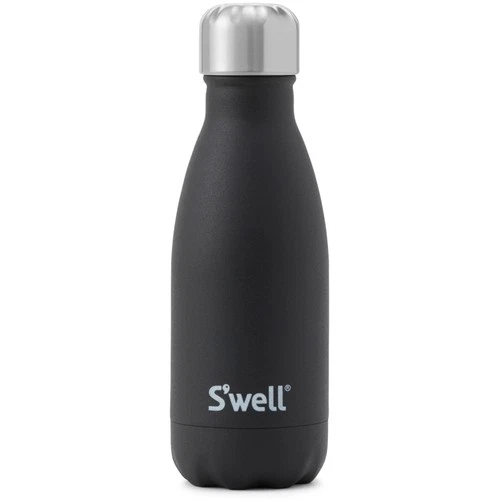 Swell 9 Ounce Stainless Steel Water Bottle Triple Layer Insulation Cold Hot