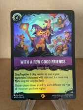 With a Few Good Friends Foil The Great Hunny Rescue Prize Card Disney Lorcana