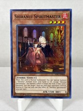 Yu-Gi-Oh Shiranui Spiritmaster 1st Edition Super Rare HISU-EN048