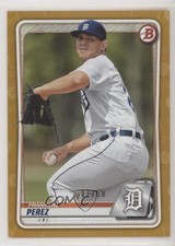 2020 Bowman Prospects Gold 1/50 Franklin Perez #BP-63 7qg