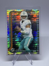 Topps Chrome NFL Rookie Cards 2025 Wilson, Revel Jr., Allgeier, Simmons Lot 4