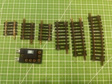 Atlas Vintage HO Scale Snap Odds and Ends Track Pieces  A switch See List 