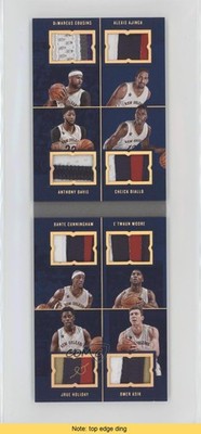 2016 Panini Preferred Prime 5/10 Anthony Davis Cheick Diallo Rookie RC READ 6fs
