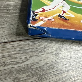 Nintendo NES Baseball Stars II 2 Box Game Authentic Tested