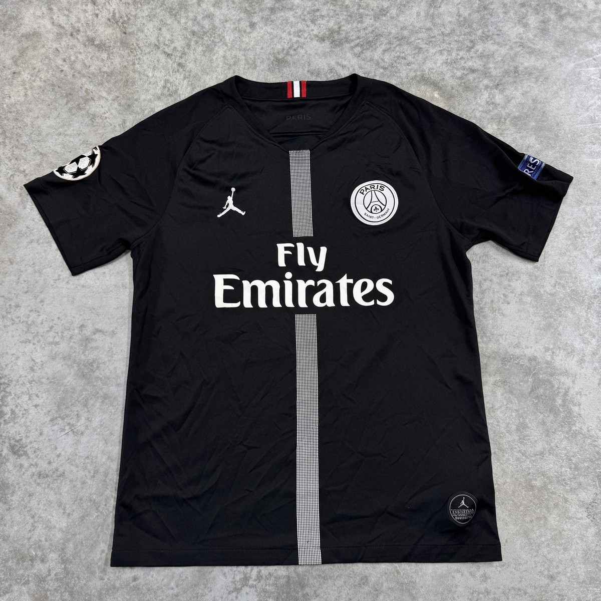 nike psg jordan black jersey